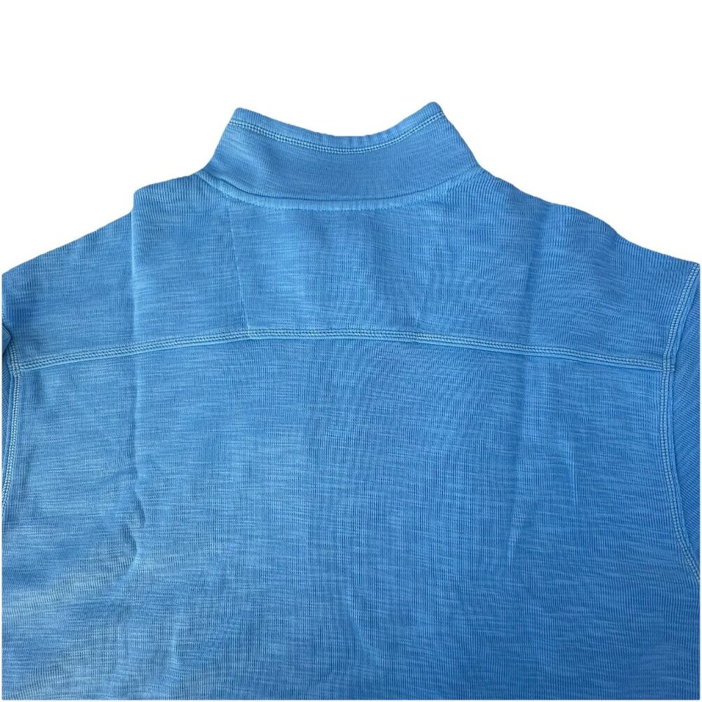 Tommy Bahama Tobago Bay Half Zip Pullover Men’s 2XB Blue Sky - Picture 5 of 10